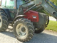 Valtra 6550 hi tec / ålø 960 frontlæsser