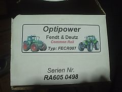 Optipower Leistungssteigerungskit für Fendt und Deutz CommonRail