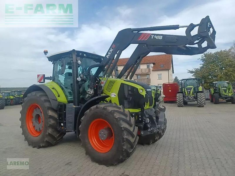 Claas axion 870 cmatic cebis + mx frontlader t 418 CMATIC CEBIS