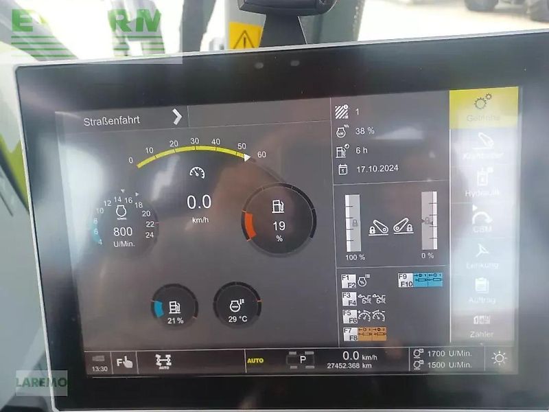 Claas axion 870 cmatic cebis + mx frontlader t 418 CMATIC CEBIS