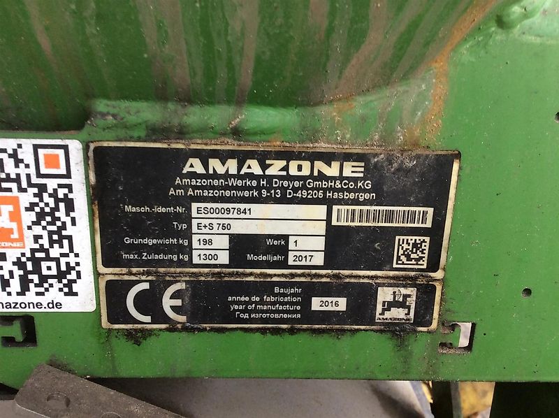 Amazone E + S 750 grün