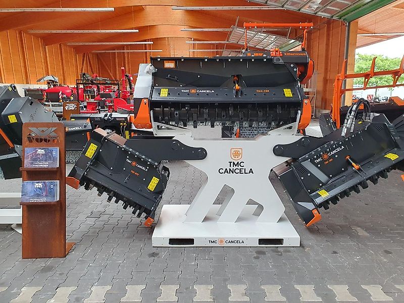 TMC Cancela TLL-130 Hydraulischer Mulcher /Schlegelmulchkopf für Funkraupen /Mähraupen /Radlader