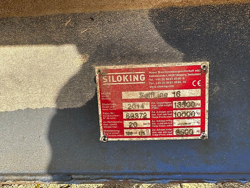 Siloking Mayer Siloking Selfline Compact 1612 40km/ha