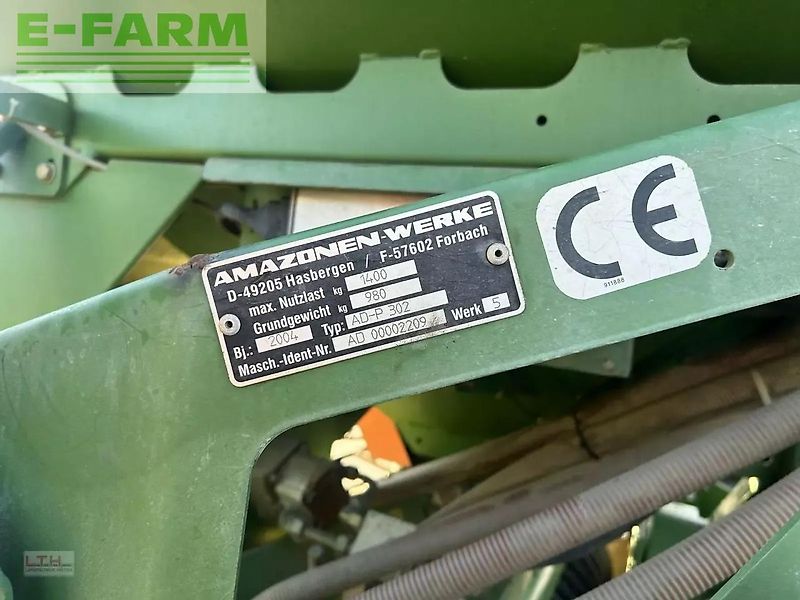 Amazone kg 303 / adp 302 air