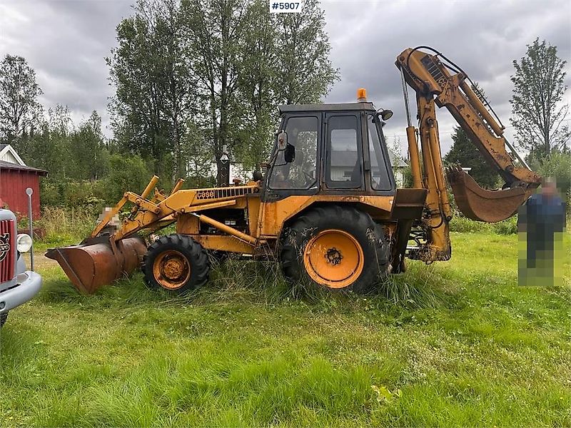 Case IH 580 Traktorgraver