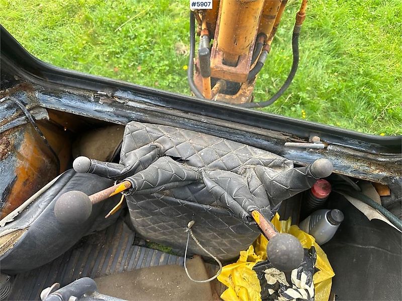 Case IH 580 Traktorgraver