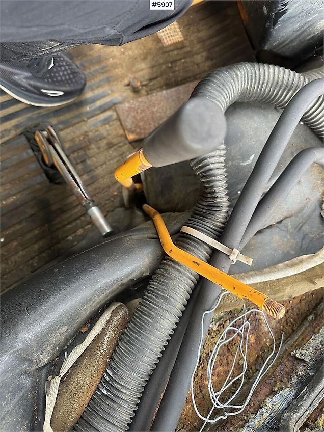 Case IH 580 Traktorgraver