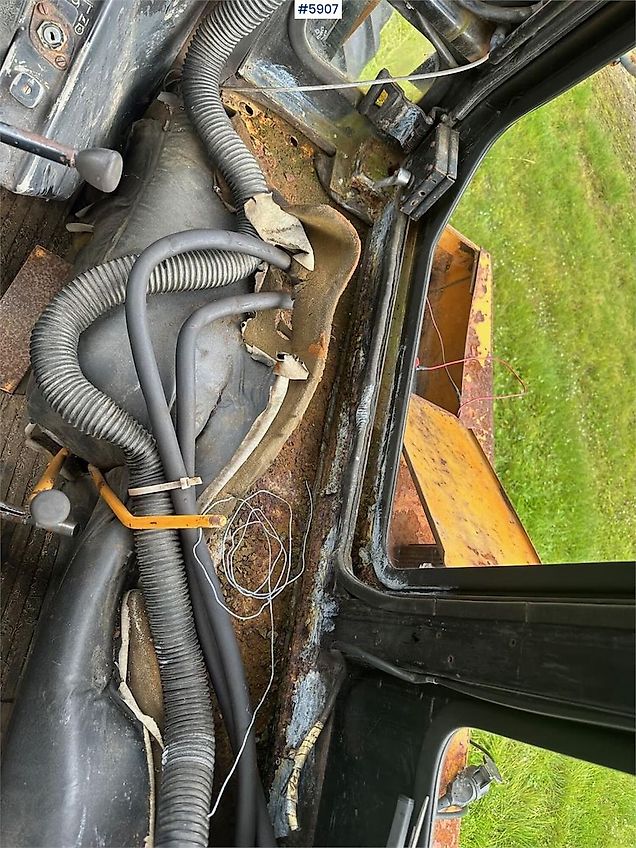 Case IH 580 Traktorgraver