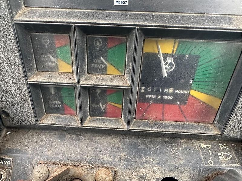 Case IH 580 Traktorgraver