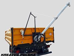 WMR Brzostków Schneckenförderer PZHB 140 – Antrieb über Traktorhydraulik zur seitlichen Montage am Anhänger