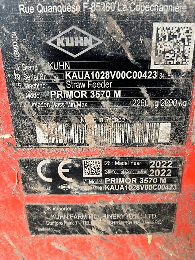 Kuhn 3570M