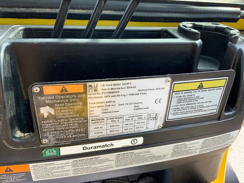 Hyster Fortens 2.5T Fork Lift