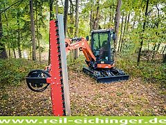 Elkær Astschere HK 2000-5 mit Baggeraufnahme MS03 Reil & Eichinger