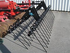 BM Maschinenbau Nachrüstsatz BIO-Bearbeitung 3m Striegel Räder für Grubber Eggen
