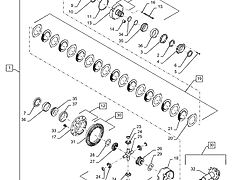 New Holland T6090 T6070 T7230 Carrier assy. 87324510 (Części zamienne)
