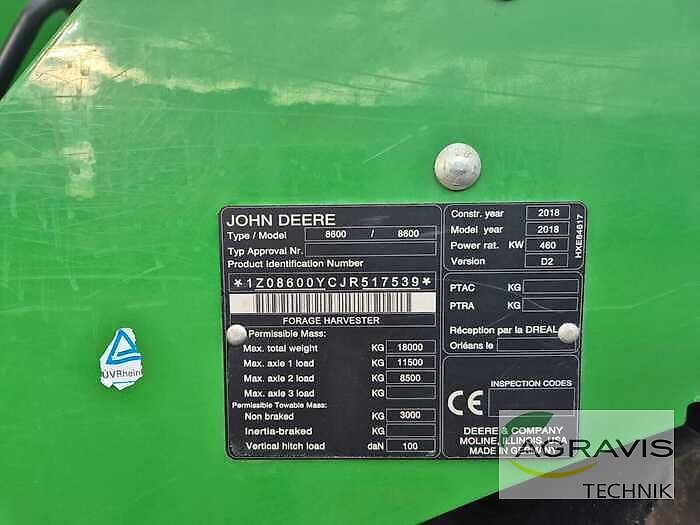 John Deere 8600 I