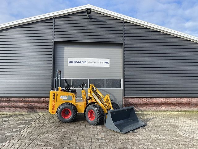 Knikmops KM250 minishovel / kniklader