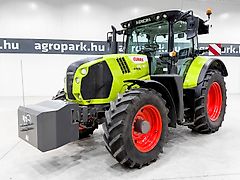 Claas Arion 610 Hexashift 24/24 50 km/h, front axle susp., cab susp., air brakes, 6 cyl. JD engine
