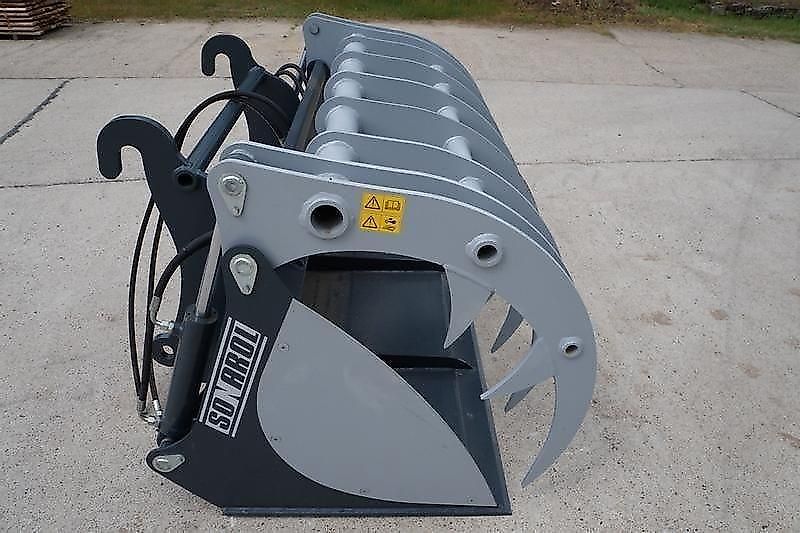 Sonarol Krokodil-Schaufel Greifer gebr. Zinken 2,2m für Teleskoplader