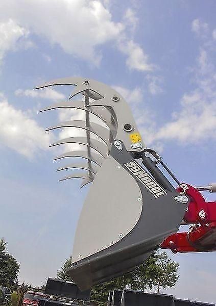 Sonarol Krokodil-Schaufel Greifer gebr. Zinken 2,2m für Teleskoplader