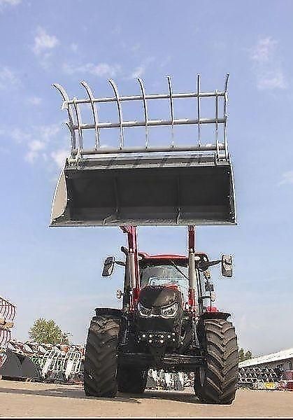 Sonarol Krokodil-Schaufel Greifer gebr. Zinken 2,2m für Teleskoplader