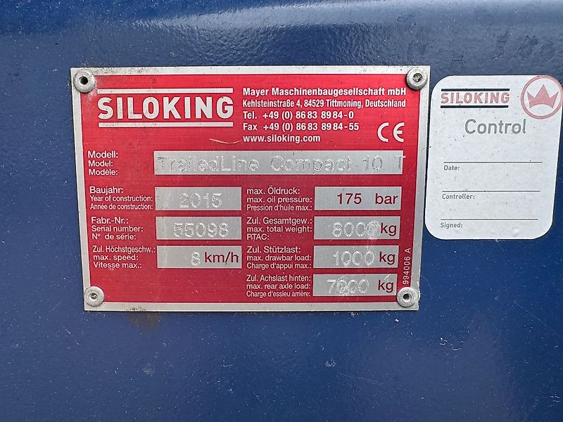 Siloking TrailedLine Compact 10 T