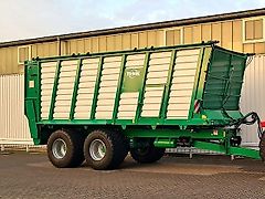 Tebbe ST 500 Silotrailer/Häckselwagen mit Abladewalzen und hydr. Fahrwerk
