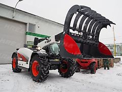 KREATEC Silagebeißschaufel HEAVY für Teleskoplader, mit Hardox 500 Schurfleiste, 3 Lagerpunkten