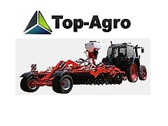 Top-Agro GRANO-SYSTEM Scheibenegge Hydr. 5m/560mm sehr ROBUST KSE-SHSH5056