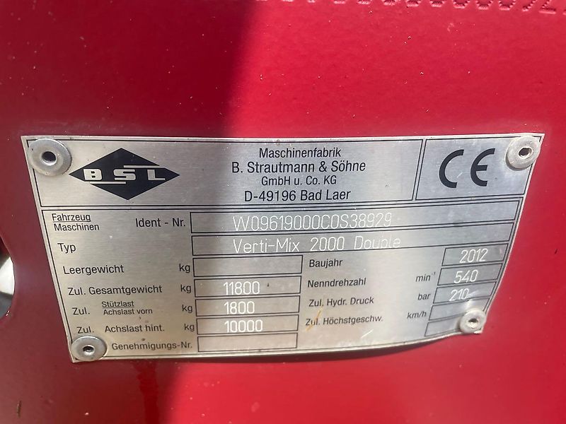 Strautmann Verti Mix 2000 Double