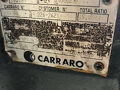 Carraro 26.25 (Części zamienne)