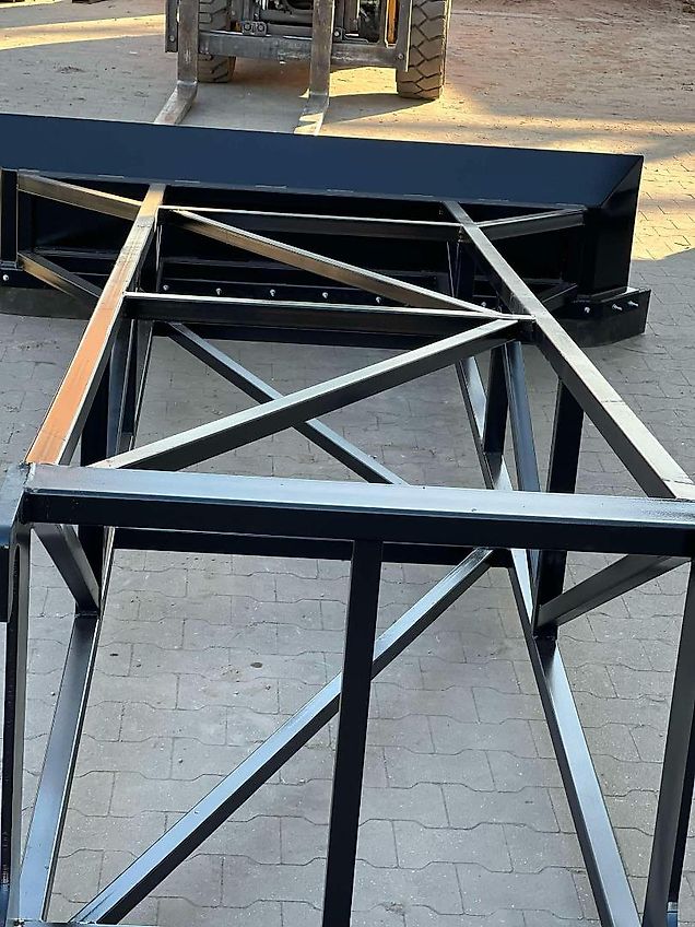 Schiebeschild Futterschieber 2,6 m Maisschieber JCB Manitou Merlo Euro Norm