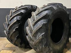 Michelin 600/70R28 Michelin MachXibib gebruikt 30MM licht schuin 1 band met hiel schade