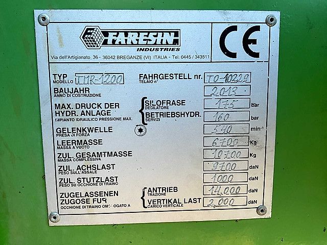 Faresin TMR 1200