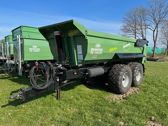 Brantner TA22053 Half Pipe Schwerlastmulde HARDOX 6mm