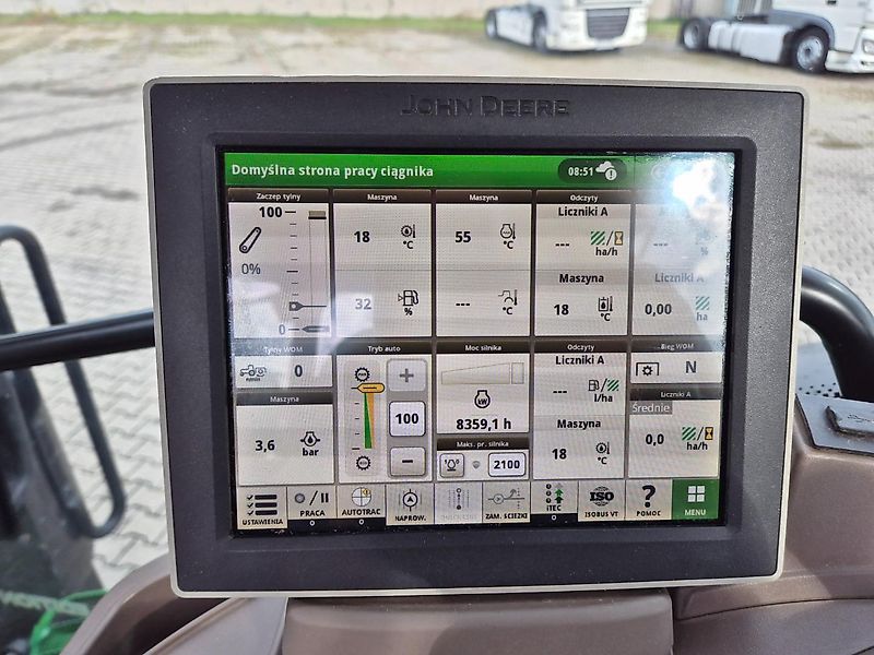 John Deere 6135R, GPS, 50km/h