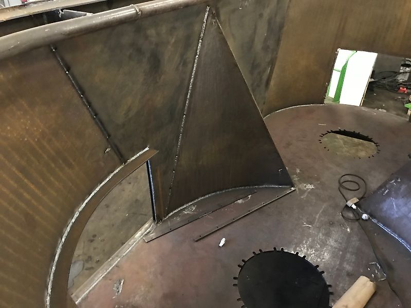 Seko Mischschnecken oder Schneckenwindungen für Mischwagen