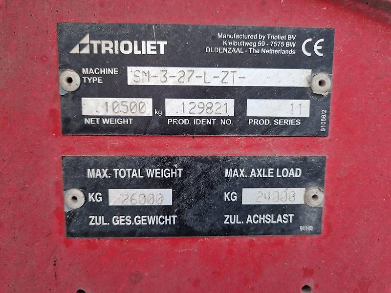 Trioliet SOLOMIX 3 2700LZK-T