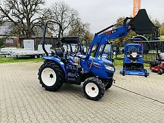 Iseki ISEKI TLE 3410 AHL, Frontlader mit Parallelführung inkl.Schaufel.