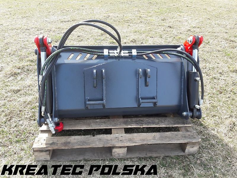 Grutech 3-in-1-Schaufel für Mini-Lader / Kompaktlader GTH-3w1M Breiten von 1 m bis 1,4 m