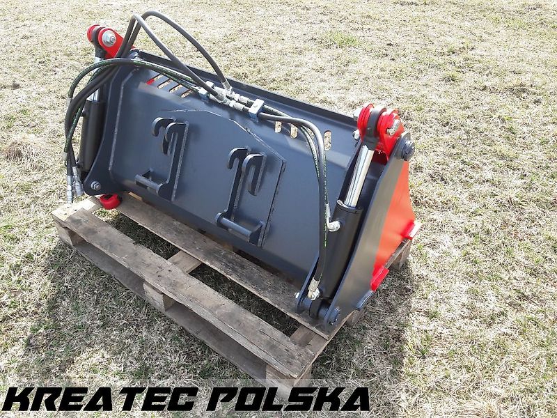 Grutech 3-in-1-Schaufel für Mini-Lader / Kompaktlader GTH-3w1M Breiten von 1 m bis 1,4 m