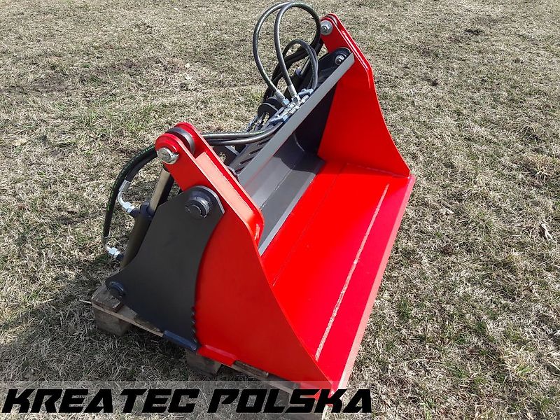 Grutech 3-in-1-Schaufel für Mini-Lader / Kompaktlader GTH-3w1M Breiten von 1 m bis 1,4 m