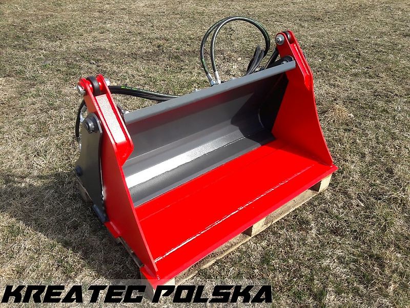 Grutech 3-in-1-Schaufel für Mini-Lader / Kompaktlader GTH-3w1M Breiten von 1 m bis 1,4 m