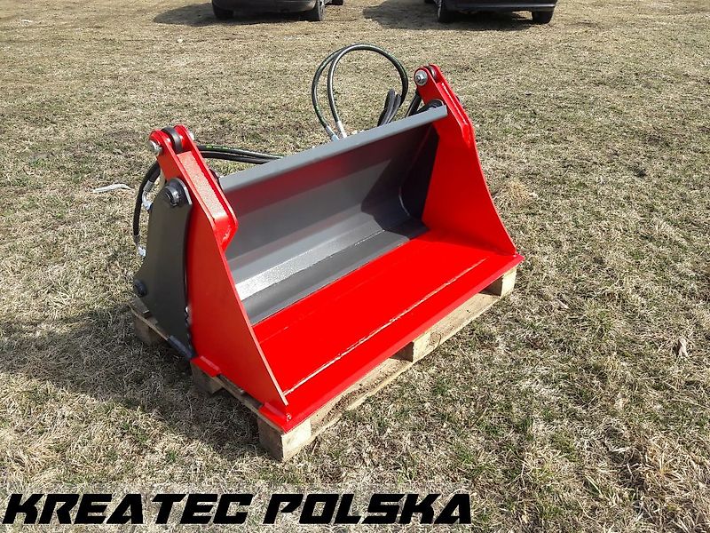 Grutech 3-in-1-Schaufel für Mini-Lader / Kompaktlader GTH-3w1M Breiten von 1 m bis 1,4 m