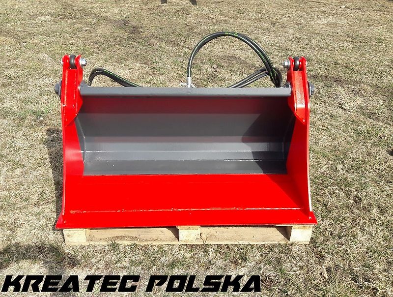 Grutech 3-in-1-Schaufel für Mini-Lader / Kompaktlader GTH-3w1M Breiten von 1 m bis 1,4 m