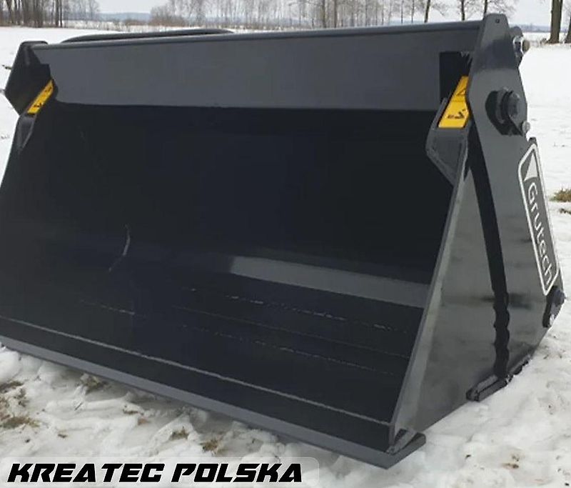 Grutech 3-in-1-Schaufel für Mini-Lader / Kompaktlader GTH-3w1M Breiten von 1 m bis 1,4 m