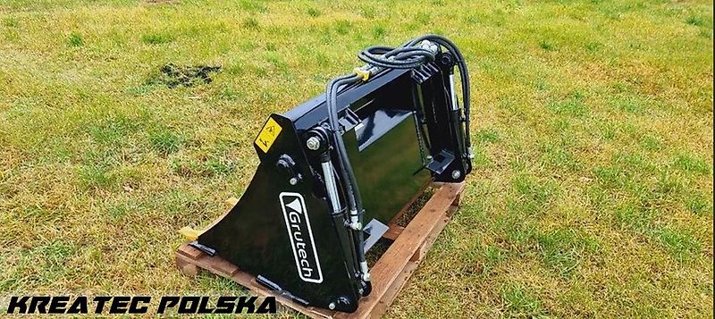 Grutech 3-in-1-Schaufel für Mini-Lader / Kompaktlader GTH-3w1M Breiten von 1 m bis 1,4 m