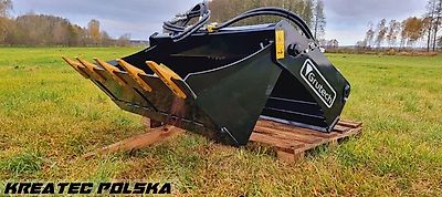 Grutech 3-in-1-Schaufel für Mini-Lader / Kompaktlader GTH-3w1M Breiten von 1 m bis 1,4 m