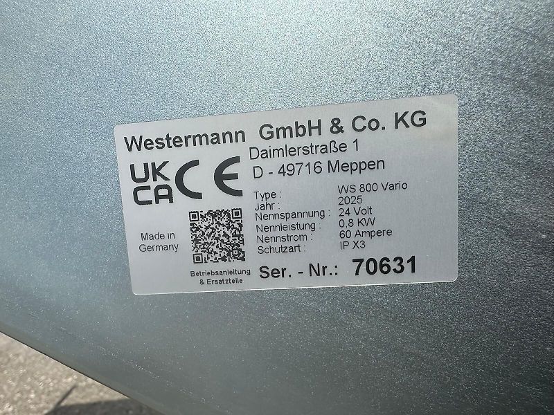 WS 800 Vario Kotschieber/Spaltenschieber