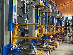 Binderberger Holzspalter Spalter Liegendspalter Spaltgerät Bündle